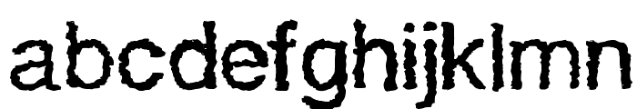QuakyLight Font LOWERCASE