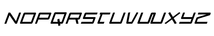Quasitron Bold Italic Font LOWERCASE