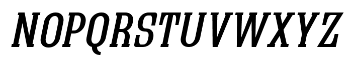 Quastic Kaps Italic Font LOWERCASE