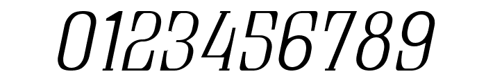 Quastic Kaps Thin Italic Font OTHER CHARS