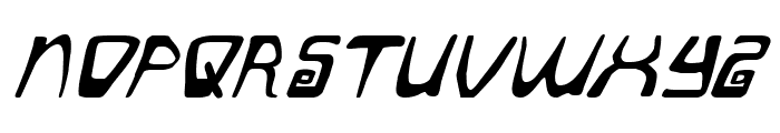 Quatl Italic Font UPPERCASE
