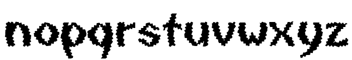 Quaxy Bold Italic Font LOWERCASE