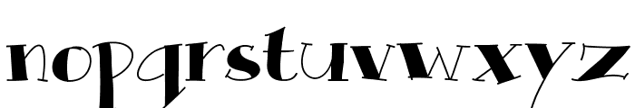 QueRompa Font LOWERCASE