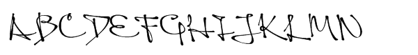 Queen Regular Font UPPERCASE
