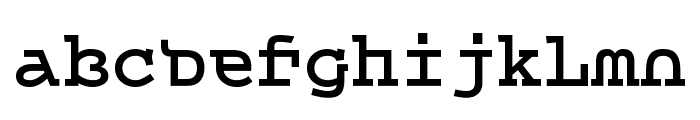 Queer Theory BoldTrial Font LOWERCASE