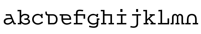 Queer Theory Font LOWERCASE