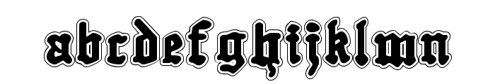 Quest Knight Academy Font LOWERCASE