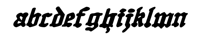 Quest Knight Italic Font LOWERCASE