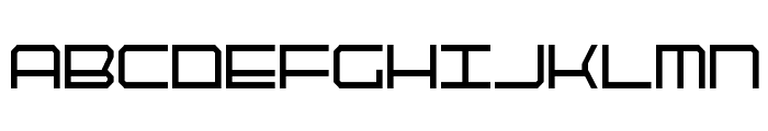 QuickTech Condensed Font LOWERCASE