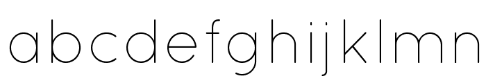 Quicksand Light Regular Font LOWERCASE