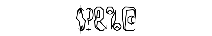Quill Experimental O BRK Font OTHER CHARS