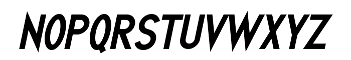 Quirkus Bold Italic Font UPPERCASE