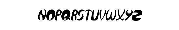Qurve Thin Italic Font LOWERCASE