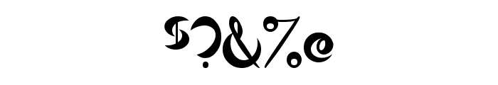 Qurve Font OTHER CHARS