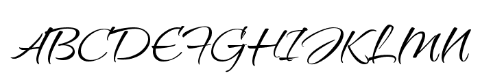 Qwigley Font UPPERCASE