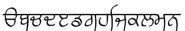Raaj Medium Font LOWERCASE
