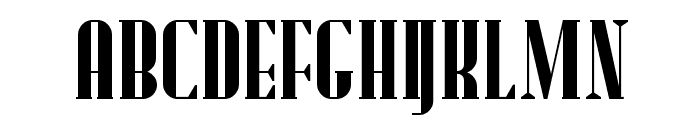 Radio Ranch NF Font UPPERCASE