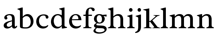 Radley-Regular Font LOWERCASE