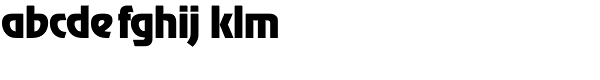 Ragtime TS-Bold Font LOWERCASE