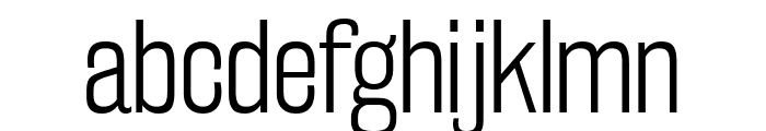 RakeslyLt-Regular Font LOWERCASE