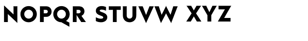 Rams Black Font UPPERCASE