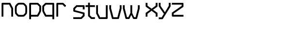 Range Medium Font LOWERCASE