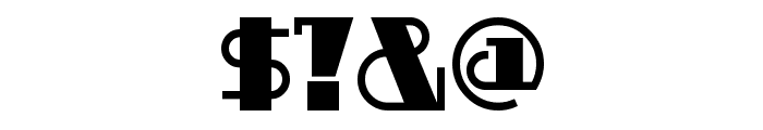 RaskalnikovNF Font OTHER CHARS