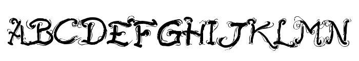 Raslani Ancient Script Font UPPERCASE