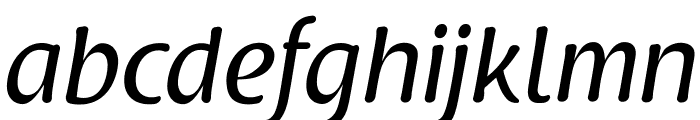Raspoutine Classic Italic Font LOWERCASE