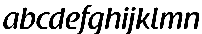 Raspoutine Medium Italic Font LOWERCASE
