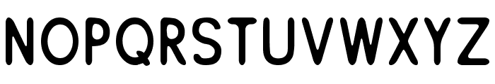 ReSiple Rounded Font UPPERCASE
