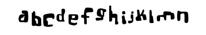 Real Bttsoief Font LOWERCASE