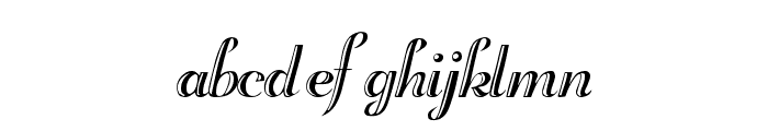 Rechtman Plain Font LOWERCASE