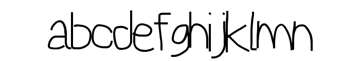 Reckless Catfish Font LOWERCASE
