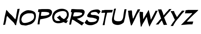 RedStateBlueState BB Italic Font LOWERCASE