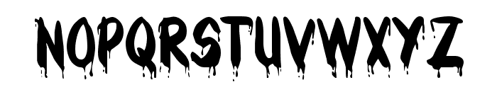 Redcap Bloodthirsty Font LOWERCASE