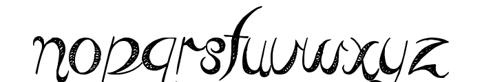 Reed of Love Font LOWERCASE