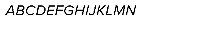 Regular Italic