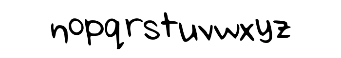 Rei_s_Handwriting_Medium Font LOWERCASE