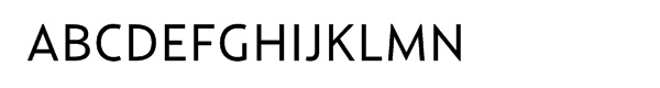 Relay Regular Font UPPERCASE