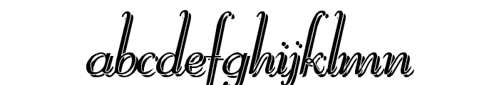 Reliant Shadow Free Font LOWERCASE