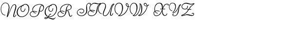 Reliant Font UPPERCASE