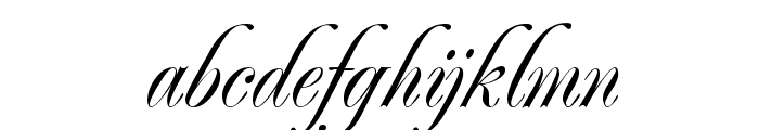 RenaissanceRegular Font LOWERCASE