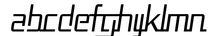 Republika II Cnd - Light Italic Font LOWERCASE