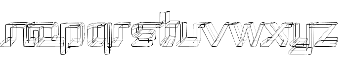 Republika II - Sketch Font LOWERCASE