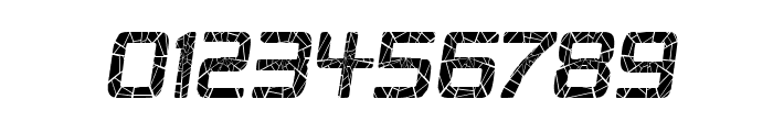 Republika III Cnd - Shatter Italic Font OTHER CHARS