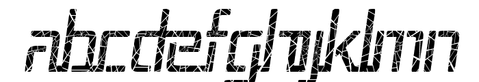 Republika III Cnd - Shatter Italic Font UPPERCASE