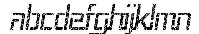 Republika III Cnd - Shatter Italic Font LOWERCASE