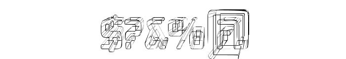 Republika III Cnd - Sketch Font OTHER CHARS
