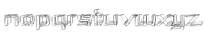 Republika III Exp - Sketch Font LOWERCASE